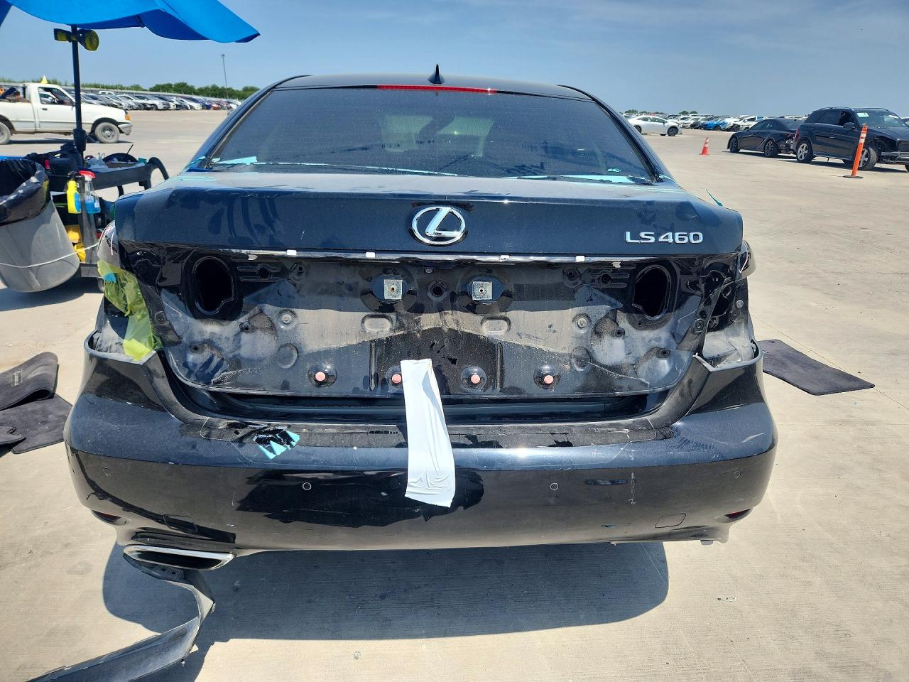 2014 Lexus Ls 460 Черный vin: JTHBL5EFXE5125963