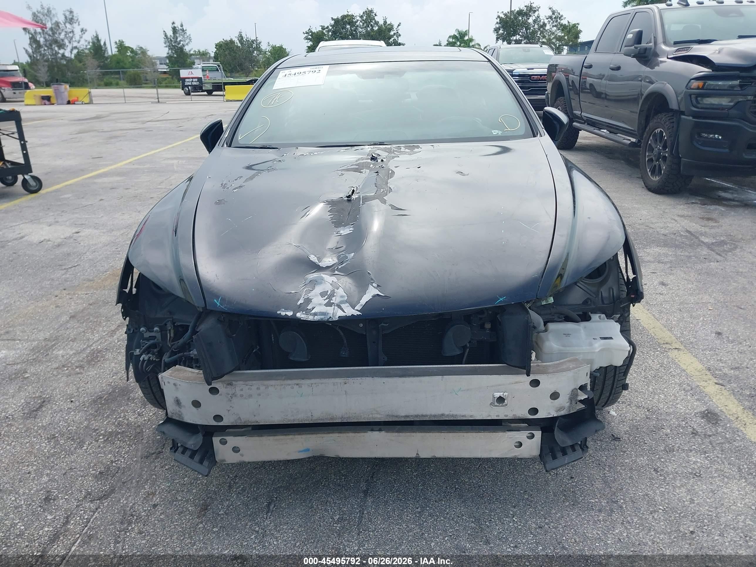 2014 Lexus Ls 460 Black vin: JTHBL5EFXE5131651
