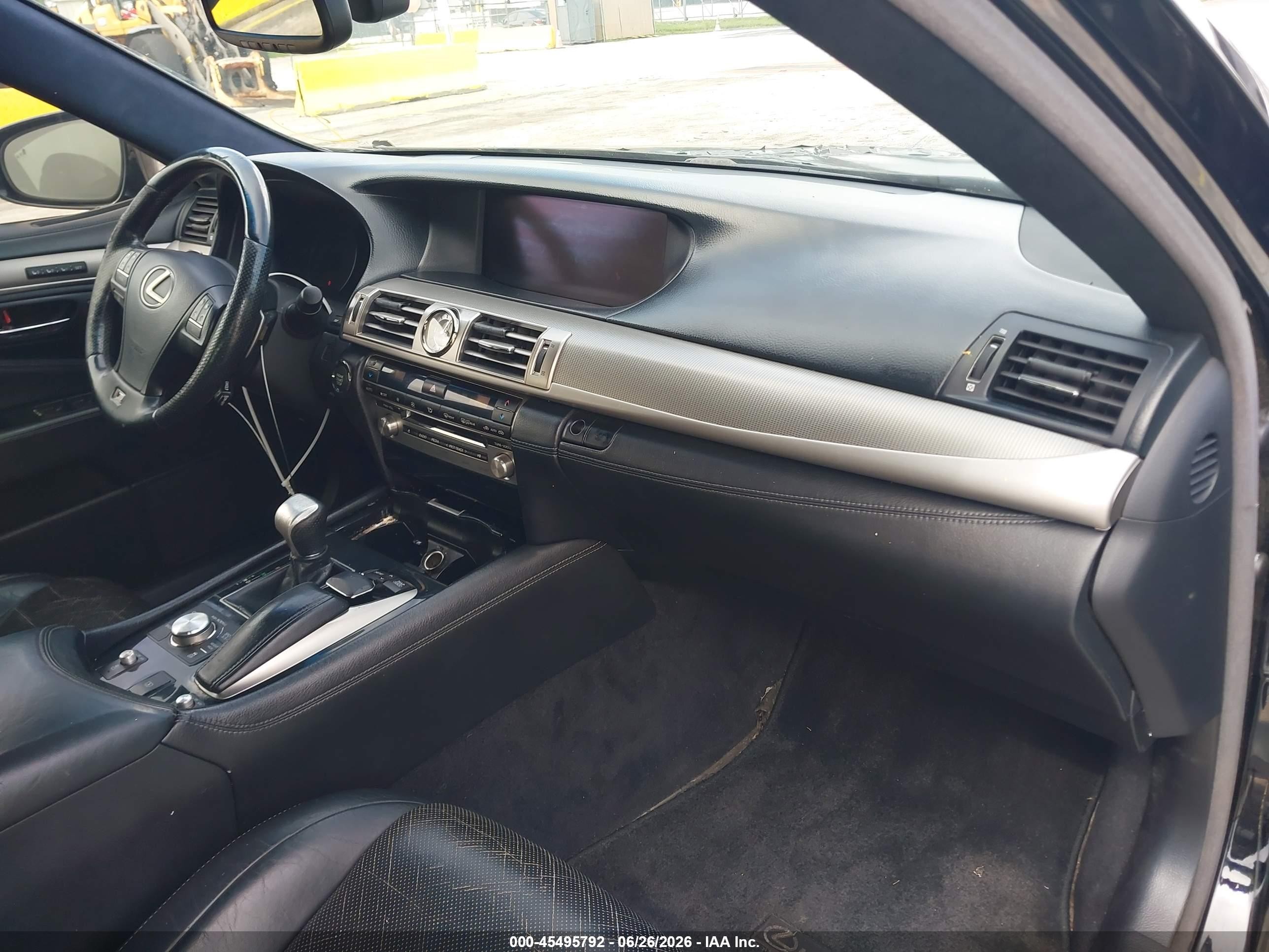 2014 Lexus Ls 460 Black vin: JTHBL5EFXE5131651