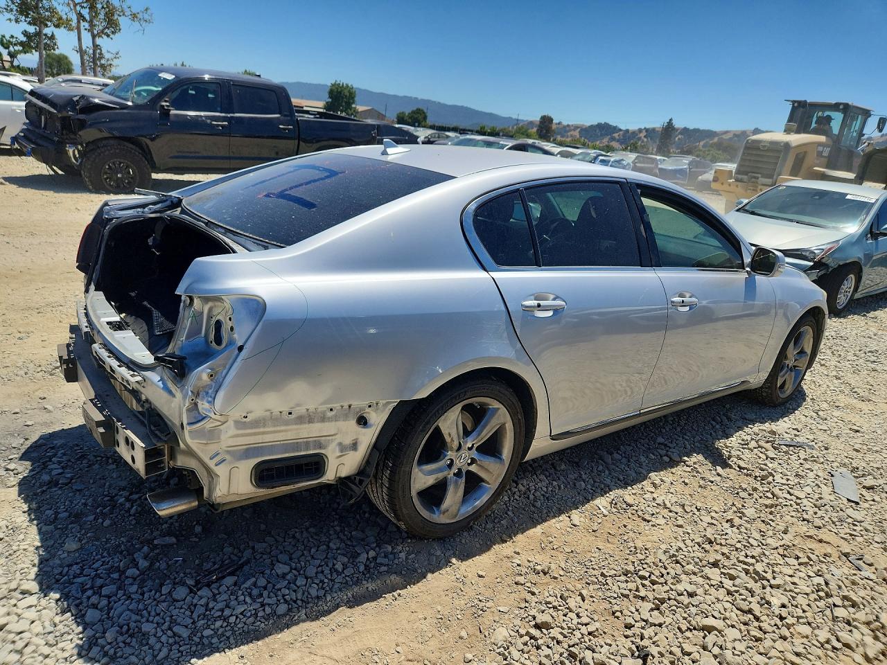 2008 Lexus Gs 460 Silver vin: JTHBL96S185000731