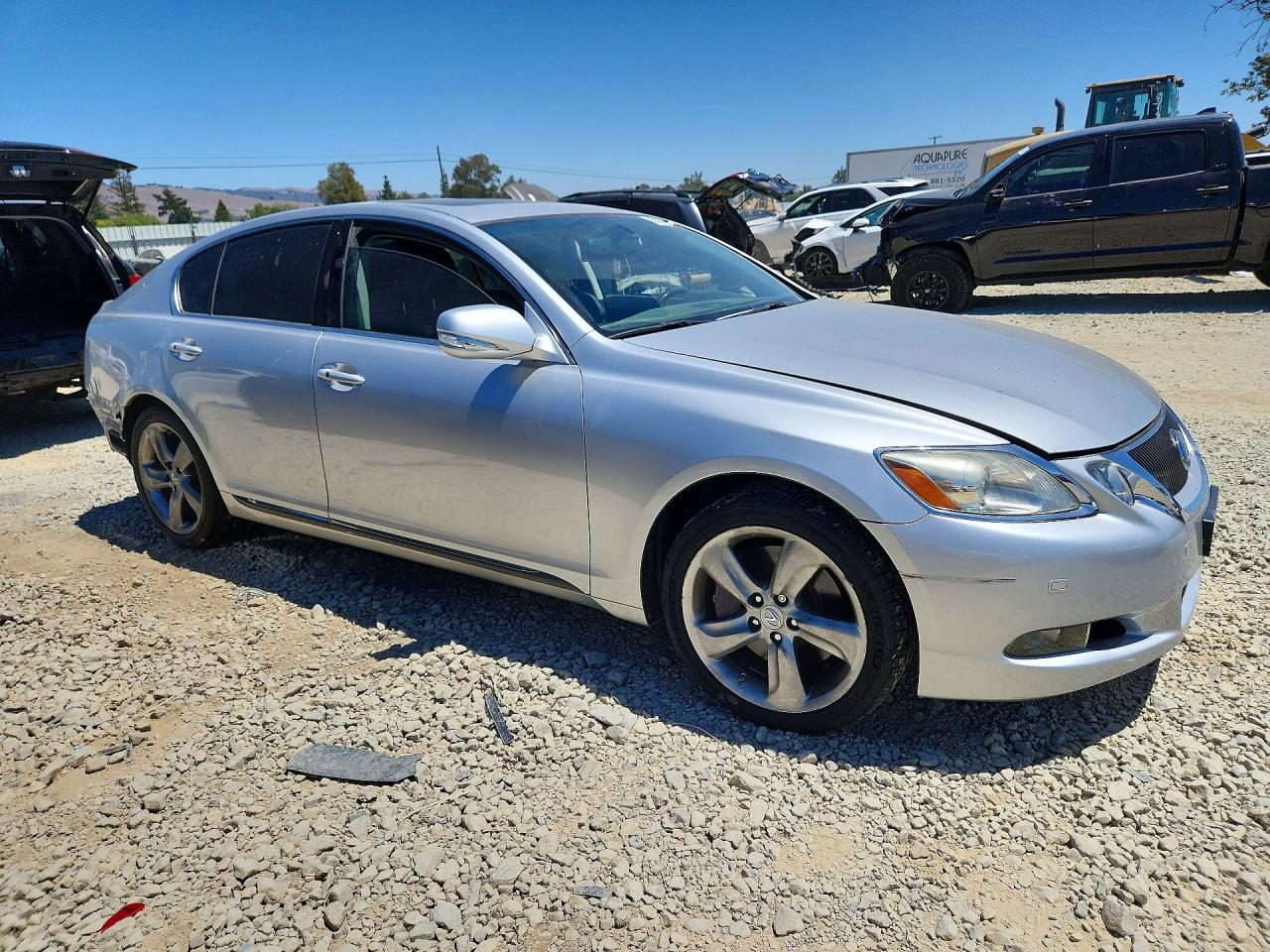 2008 Lexus Gs 460 Silver vin: JTHBL96S185000731