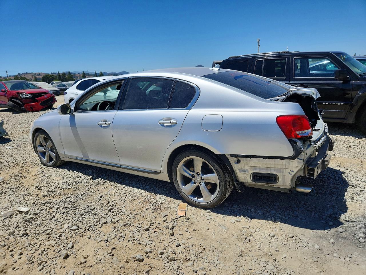 2008 Lexus Gs 460 Silver vin: JTHBL96S185000731