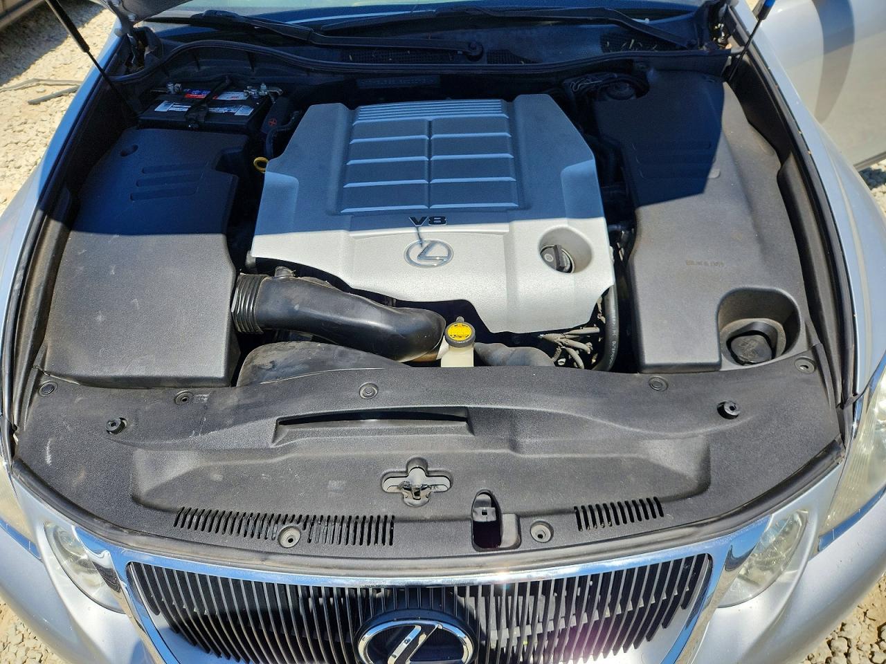 2008 Lexus Gs 460 Silver vin: JTHBL96S185000731