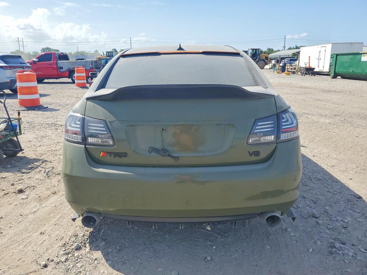 2008 Lexus Gs 460 Green vin: JTHBL96S485001517