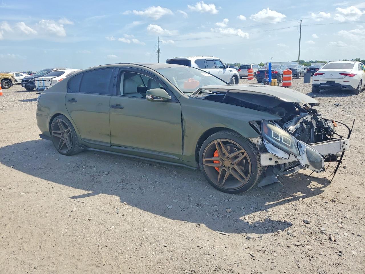 2008 Lexus Gs 460 Green vin: JTHBL96S485001517