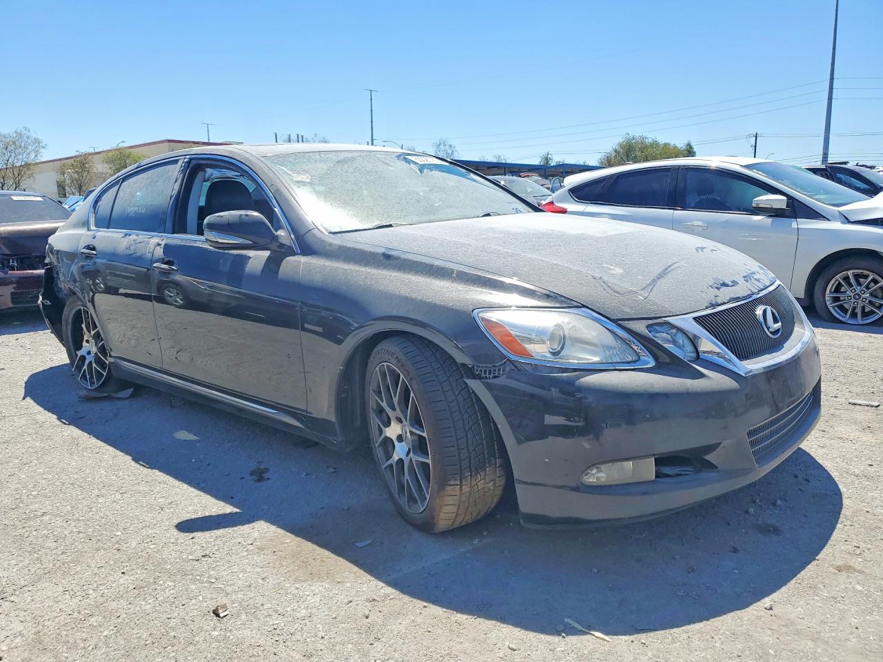 2008 Lexus Gs 460 Black vin: JTHBL96S585001882