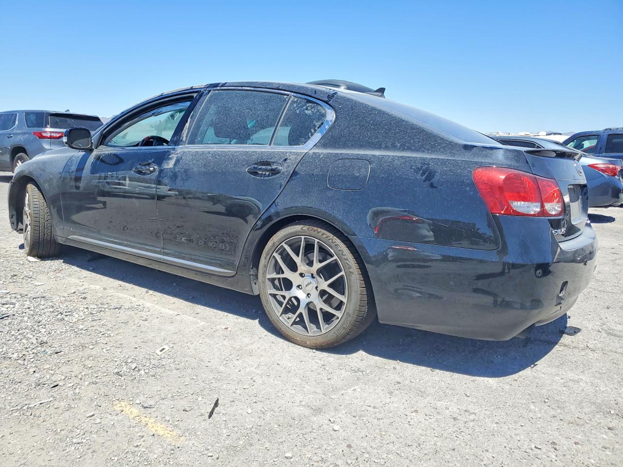 2008 Lexus Gs 460 Black vin: JTHBL96S585001882