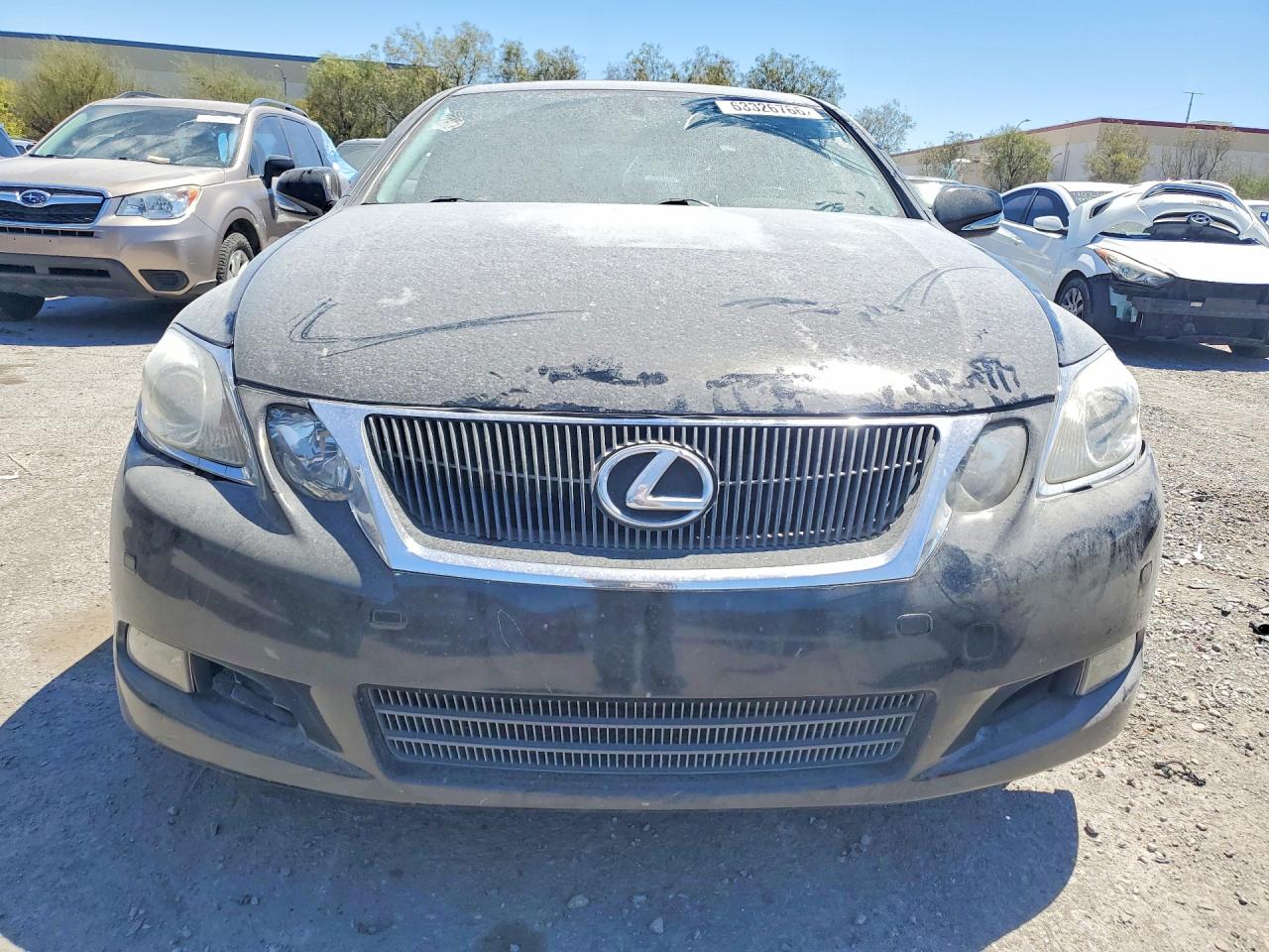 2008 Lexus Gs 460 Black vin: JTHBL96S585001882