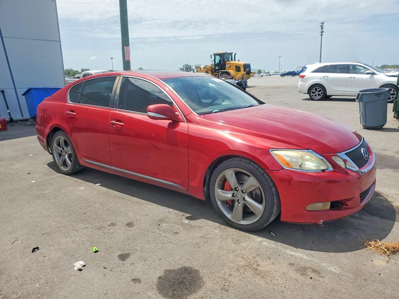 2008 Lexus Gs 460 Maroon vin: JTHBL96S785001334