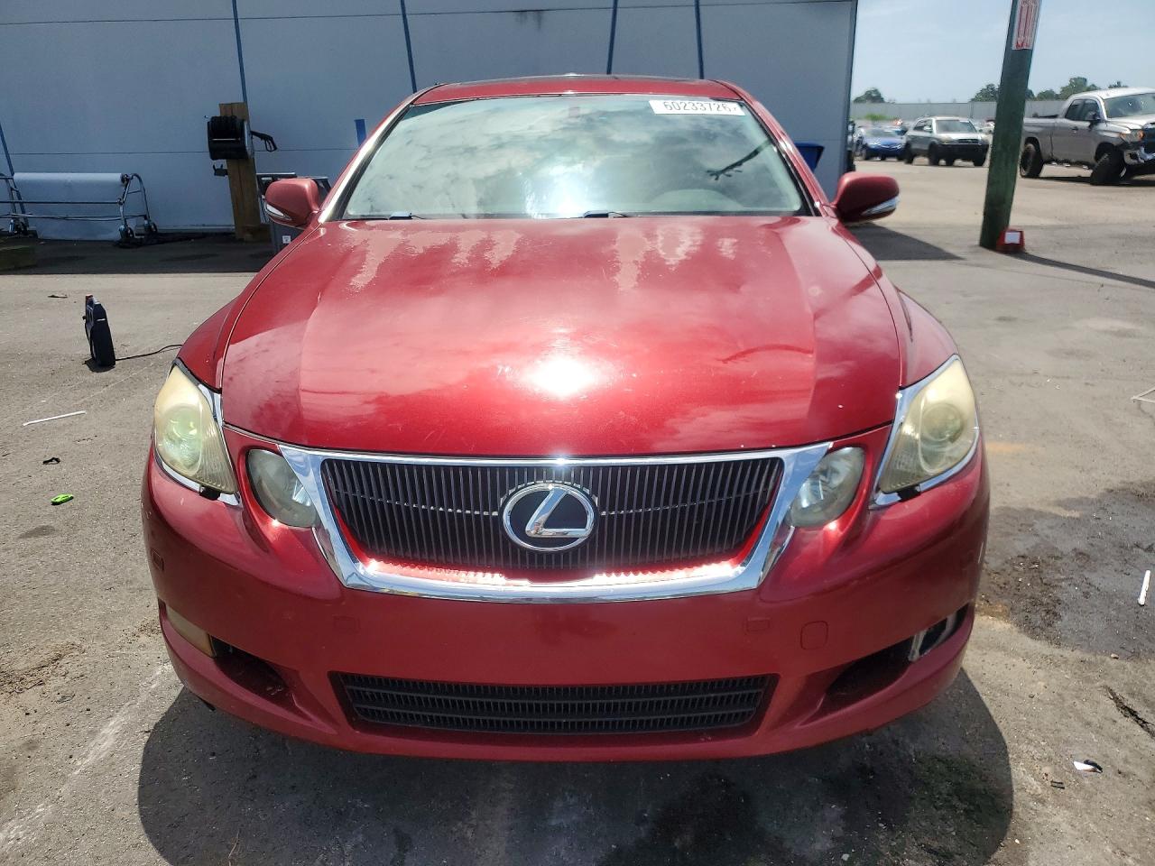 2008 Lexus Gs 460 Maroon vin: JTHBL96S785001334