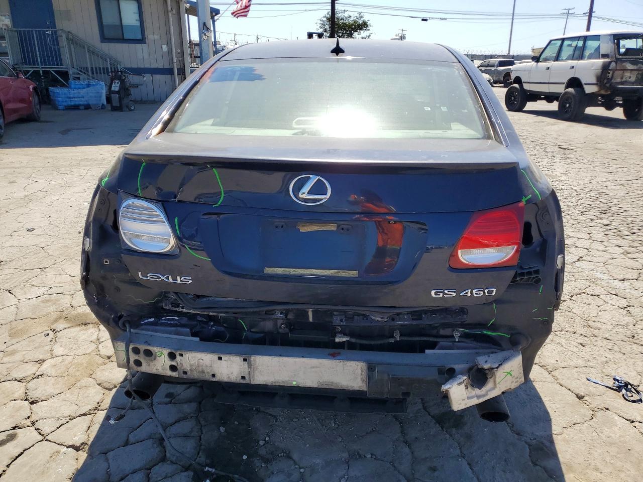 2008 Lexus Gs 460 Черный vin: JTHBL96S885000208