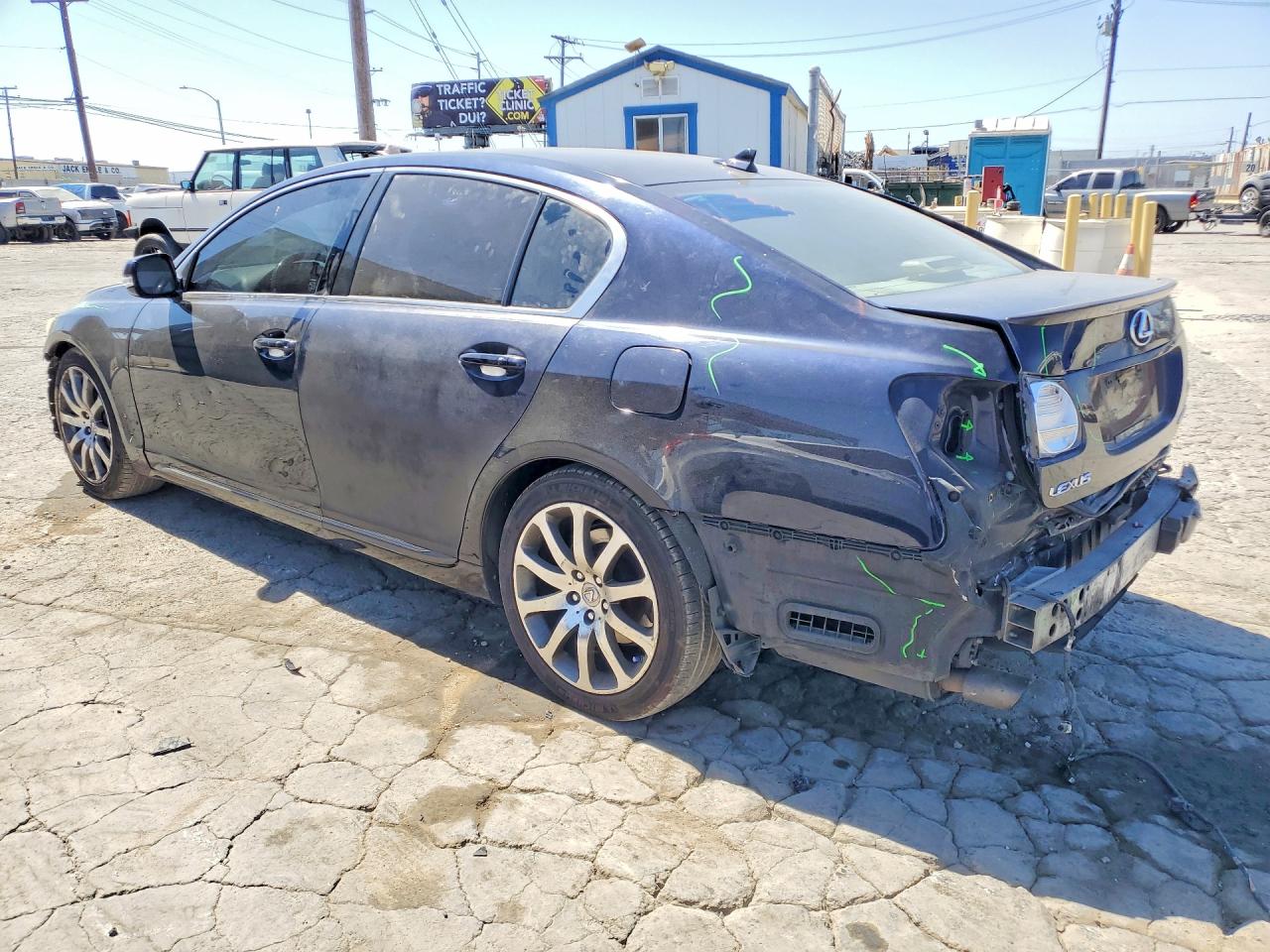 2008 Lexus Gs 460 Черный vin: JTHBL96S885000208