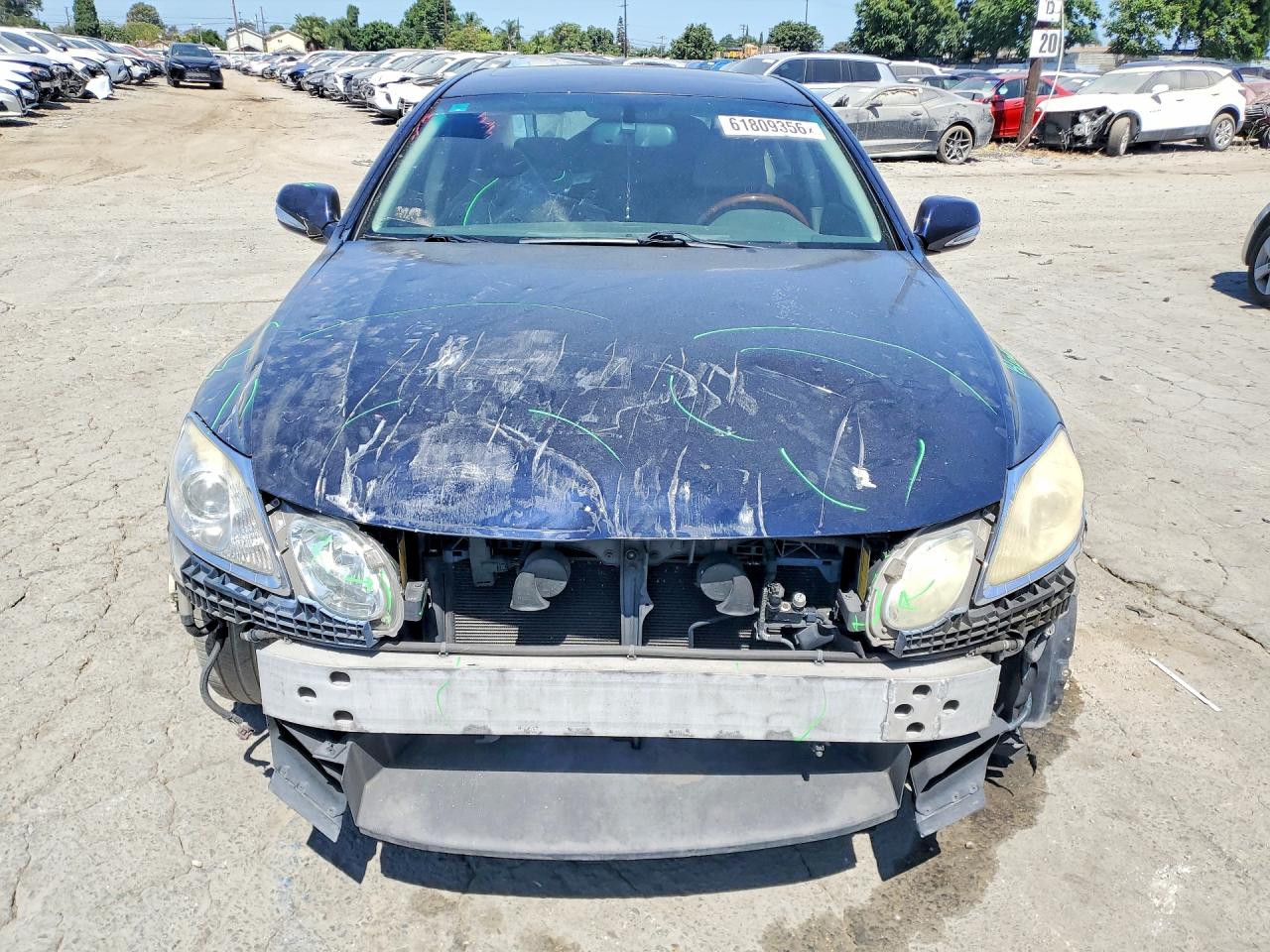 2008 Lexus Gs 460 Черный vin: JTHBL96S885000208