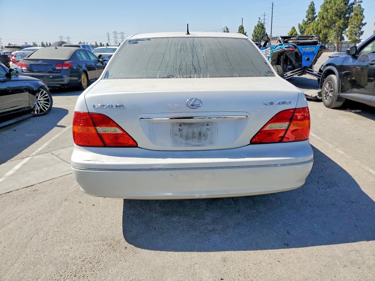 2001 Lexus Ls 430 White vin: JTHBN30F010004209