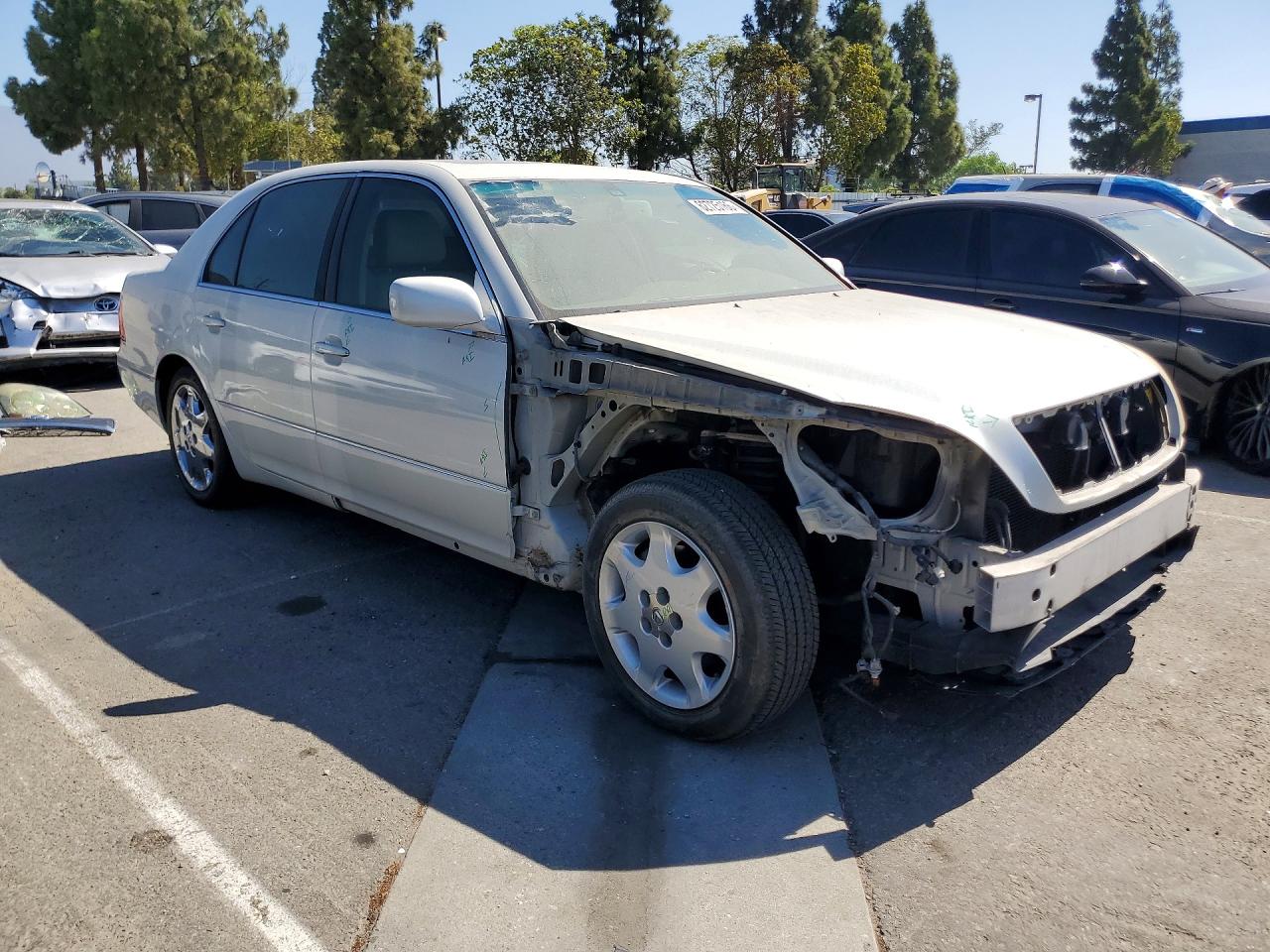 2001 Lexus Ls 430 White vin: JTHBN30F010004209