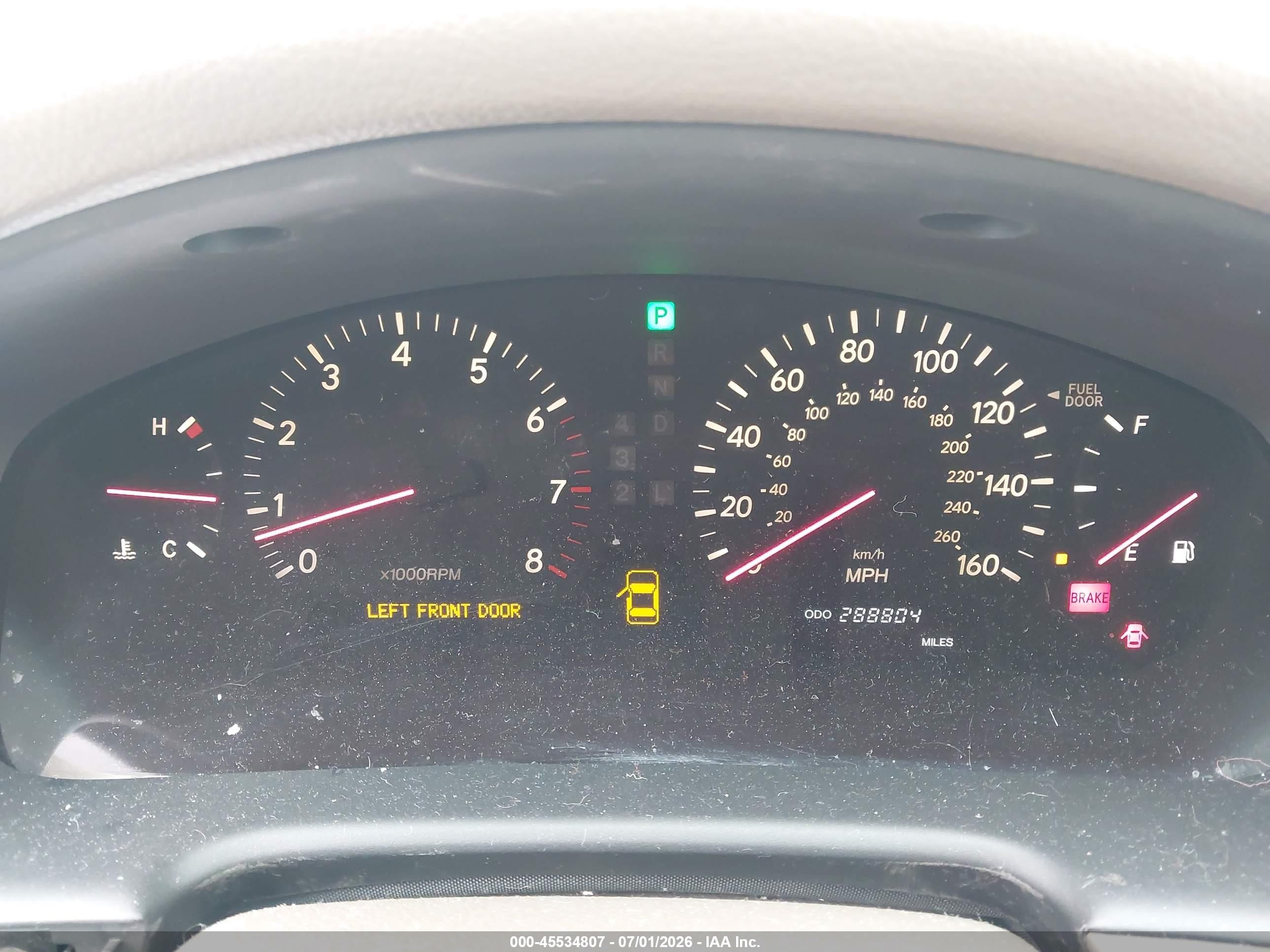 2001 Lexus Ls 430 Gold vin: JTHBN30F010027117