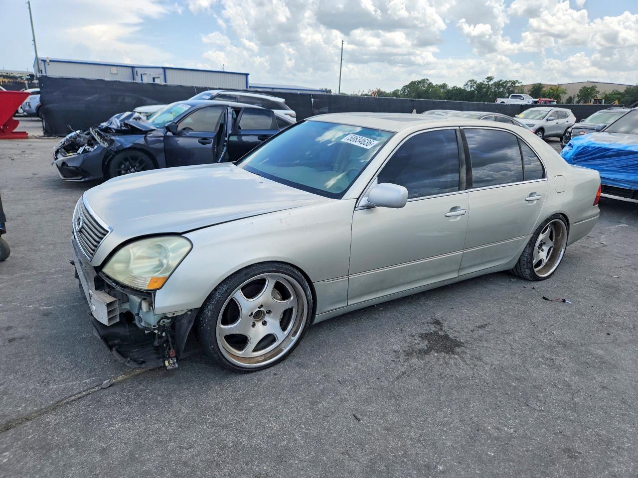 2001 Lexus Ls 430 Silver vin: JTHBN30F010045911