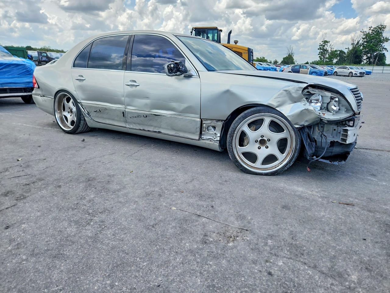 2001 Lexus Ls 430 Silver vin: JTHBN30F010045911
