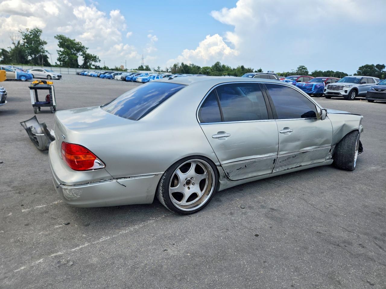 2001 Lexus Ls 430 Silver vin: JTHBN30F010045911