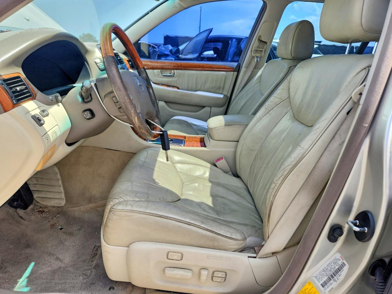 2001 Lexus Ls 430 Silver vin: JTHBN30F010045911
