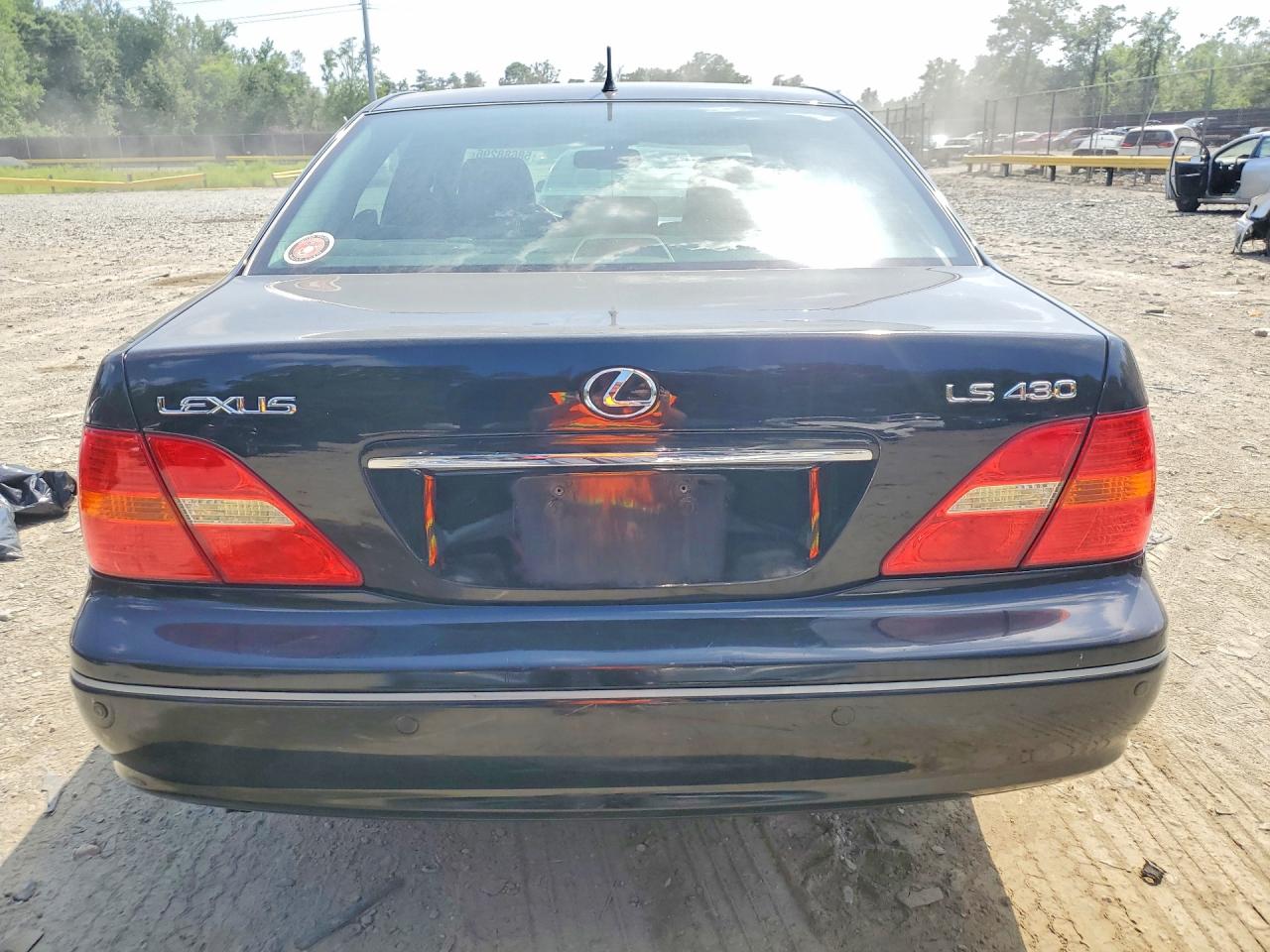 2002 Lexus Ls 430 Black vin: JTHBN30F020057008
