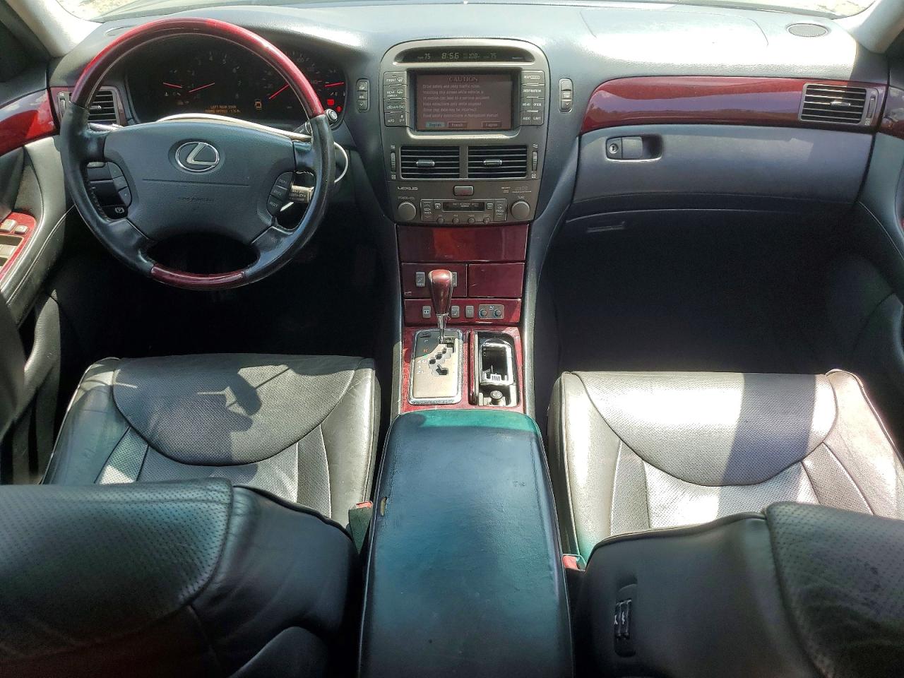 2002 Lexus Ls 430 Black vin: JTHBN30F020057008