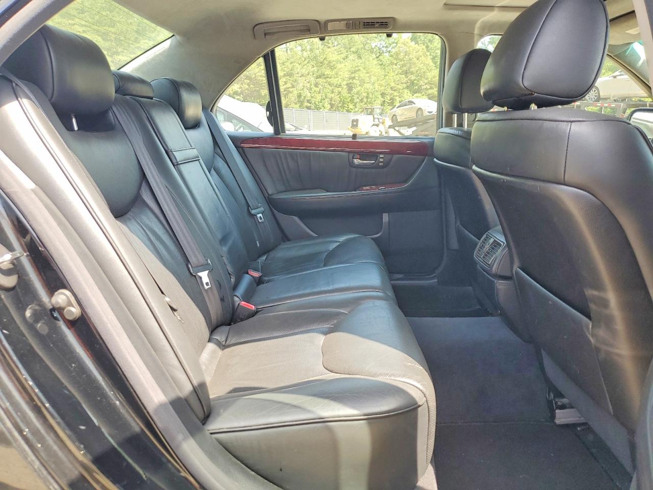 2002 Lexus Ls 430 Black vin: JTHBN30F020057008