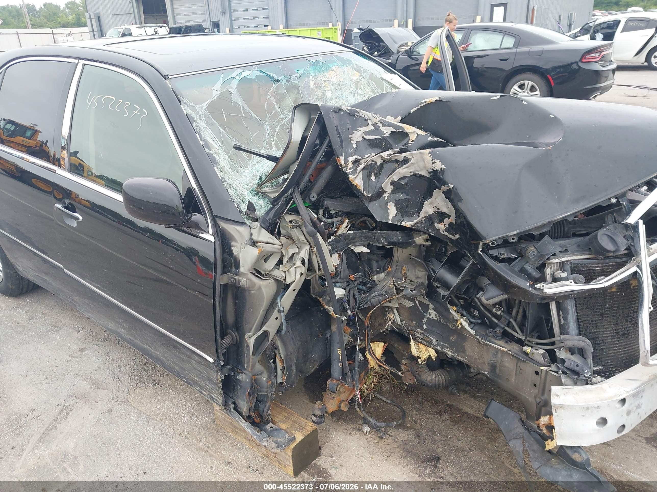 2002 Lexus Ls 430   Black vin: JTHBN30F020073984