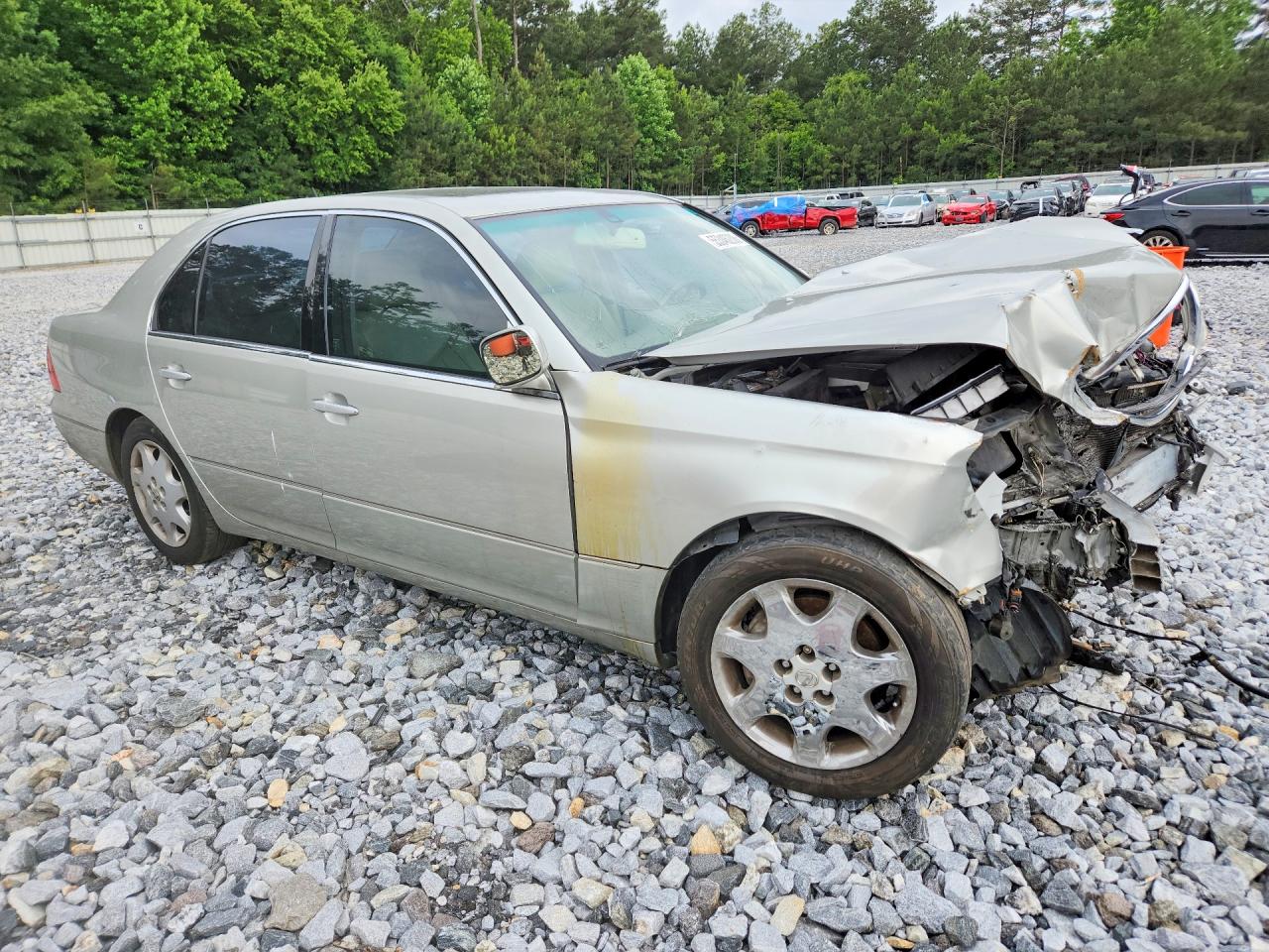 2002 Lexus Ls 430 Beige vin: JTHBN30F020084435