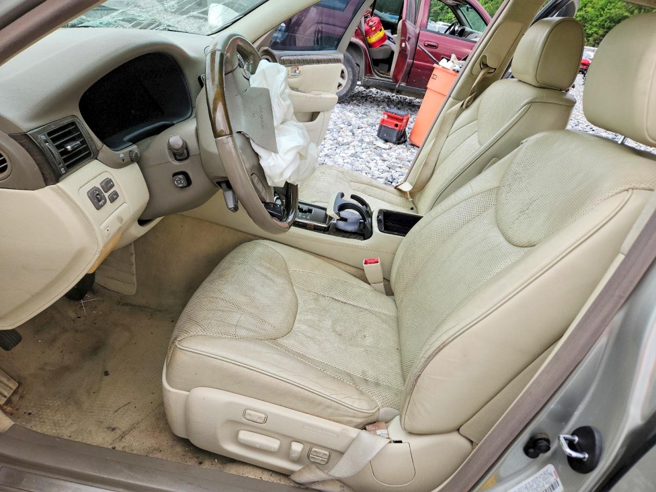 2002 Lexus Ls 430 Beige vin: JTHBN30F020084435