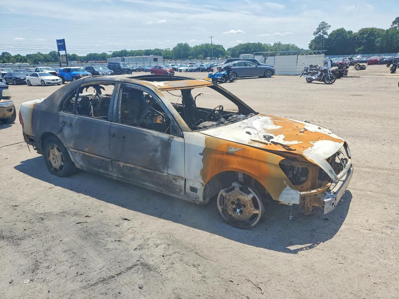 2002 Lexus Ls 430 Burn vin: JTHBN30F020087335