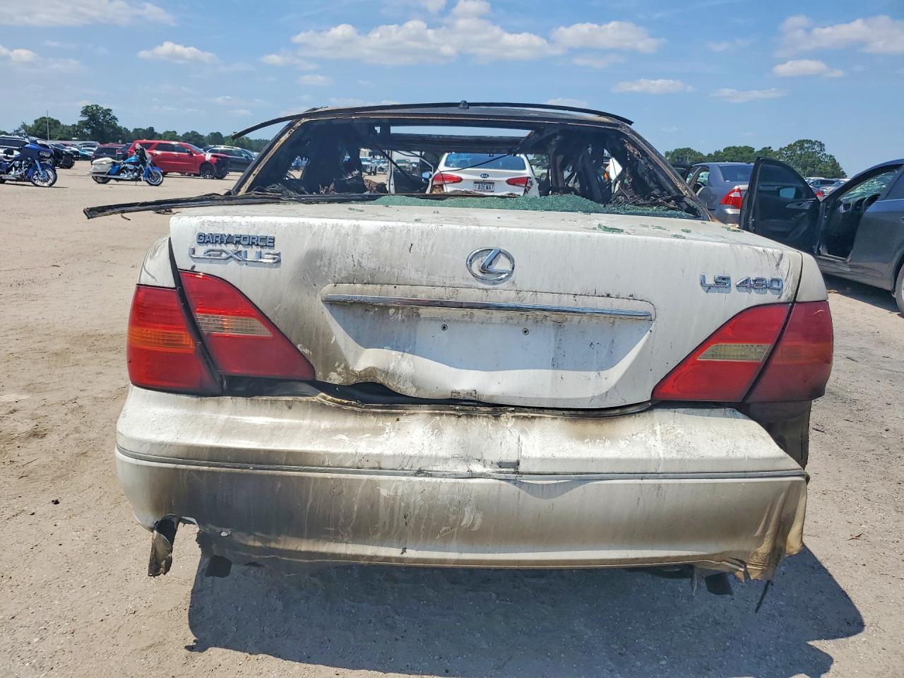 2002 Lexus Ls 430 Burn vin: JTHBN30F020087335