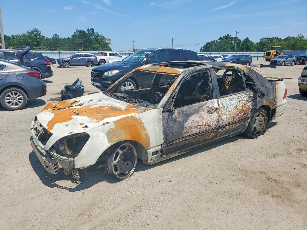 2002 Lexus Ls 430 Burn vin: JTHBN30F020087335