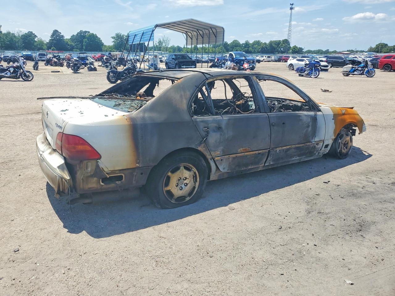 2002 Lexus Ls 430 Burn vin: JTHBN30F020087335