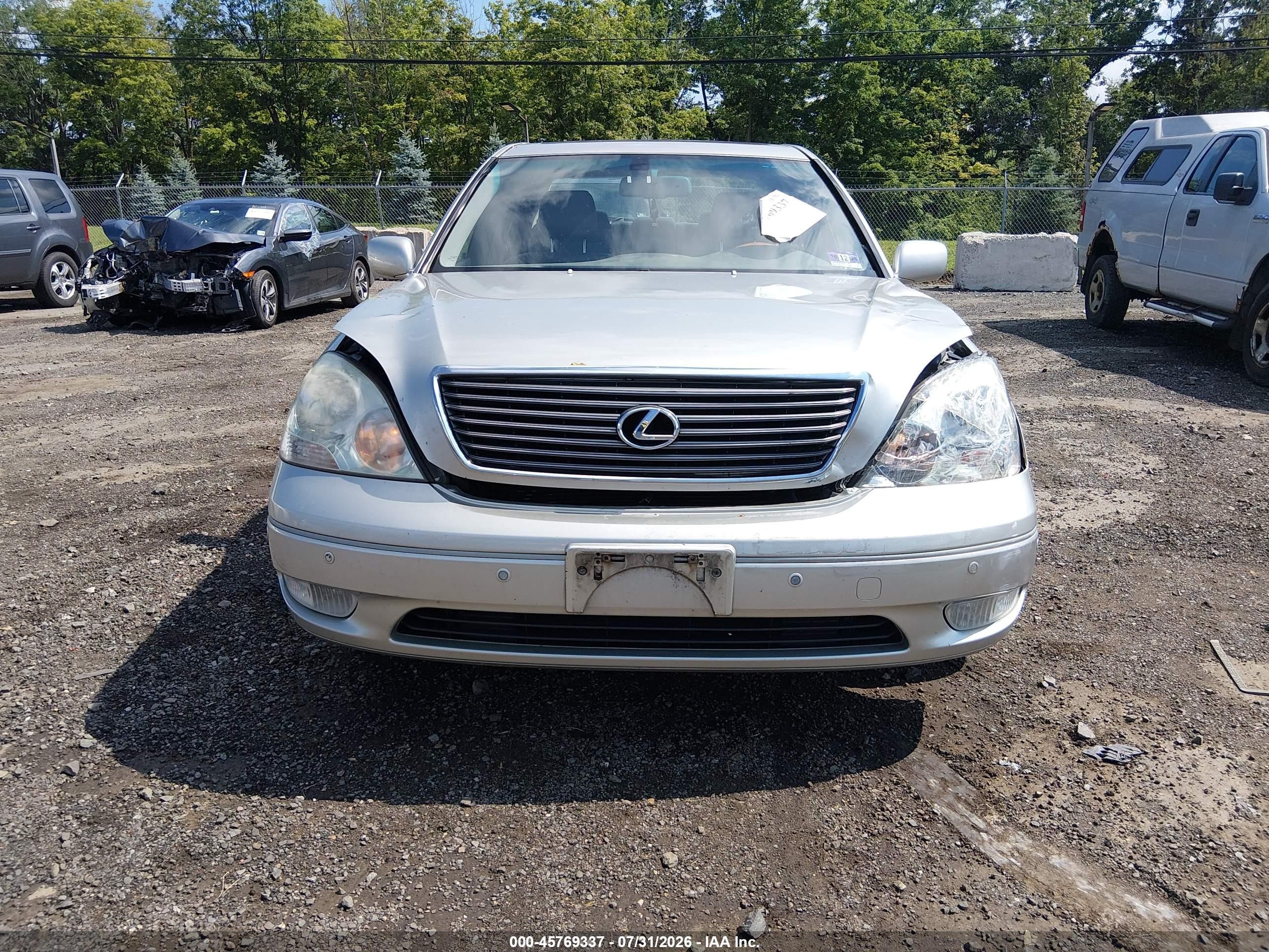 2003 Lexus Ls 430   Beige vin: JTHBN30F030098515