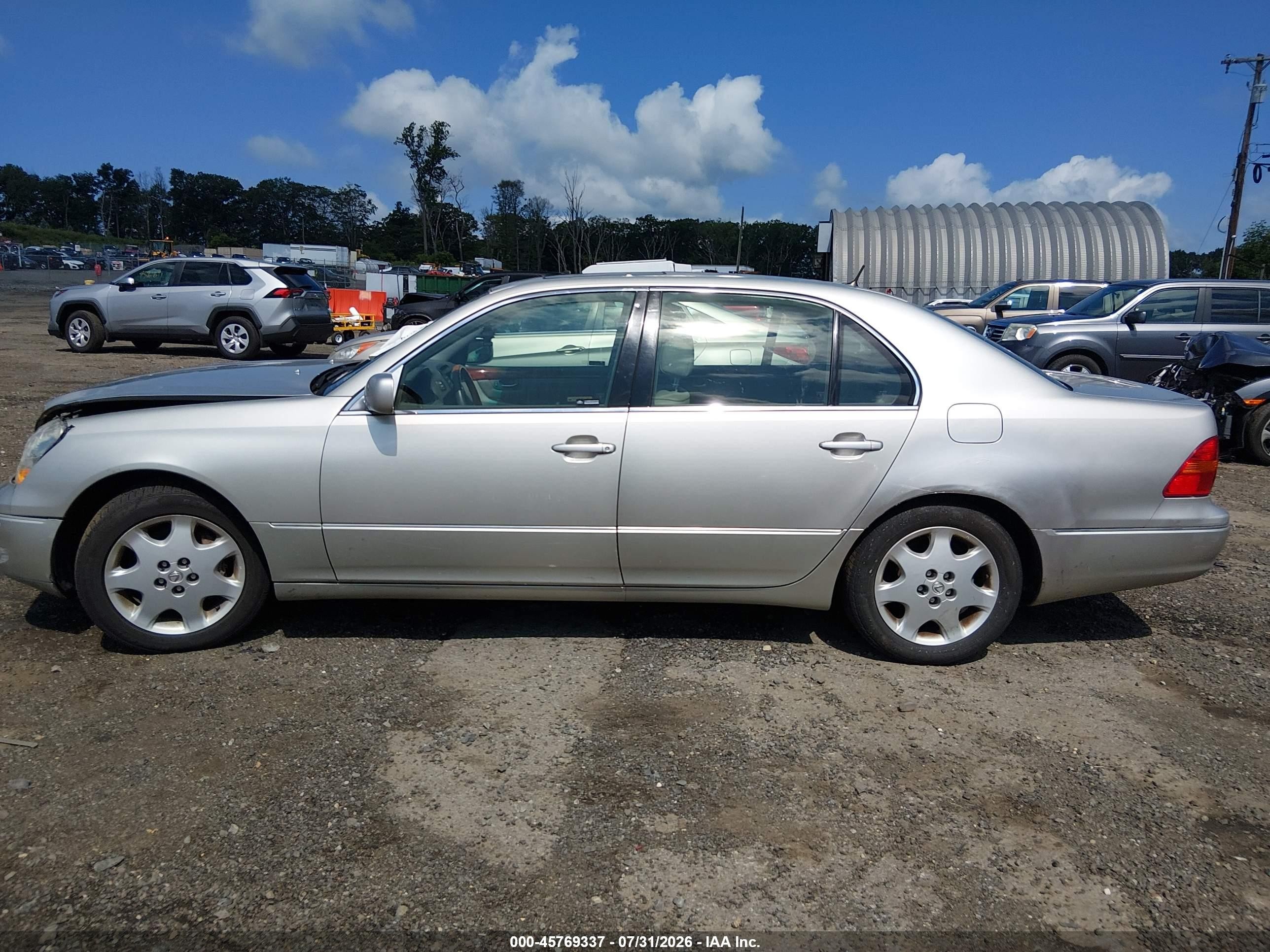 2003 Lexus Ls 430   Beige vin: JTHBN30F030098515