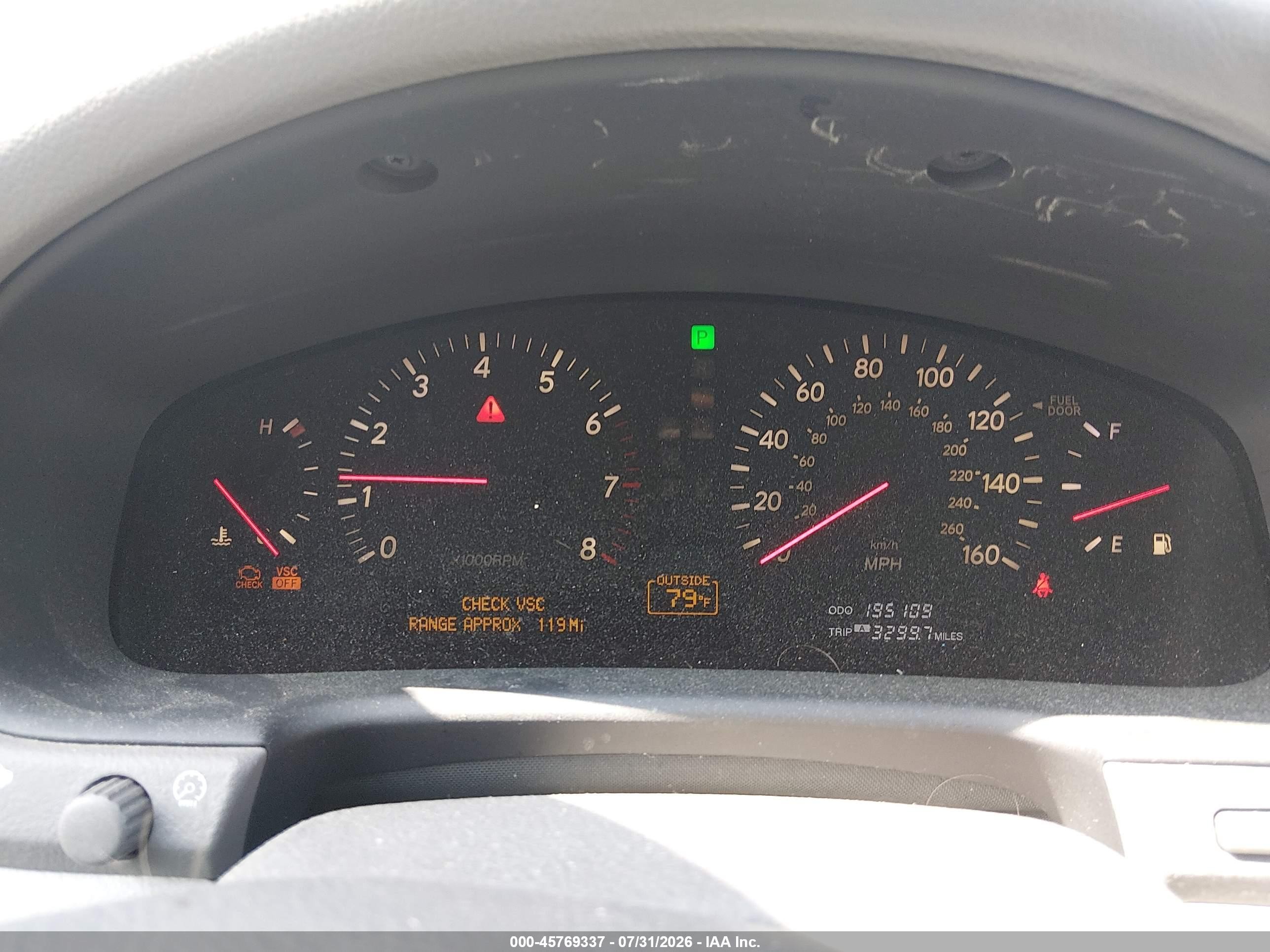 2003 Lexus Ls 430   Beige vin: JTHBN30F030098515