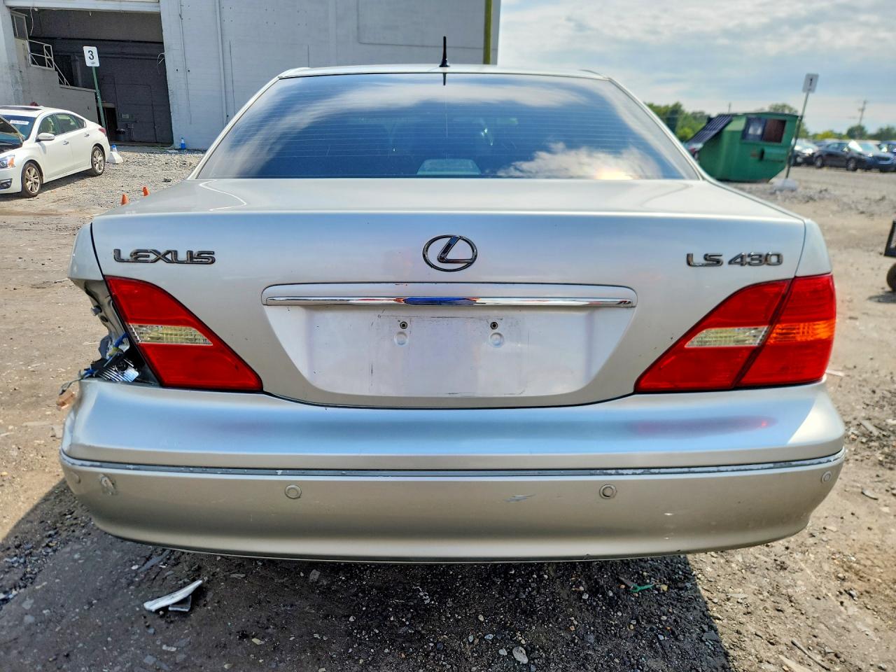 2003 Lexus Ls 430 Silver vin: JTHBN30F030100988
