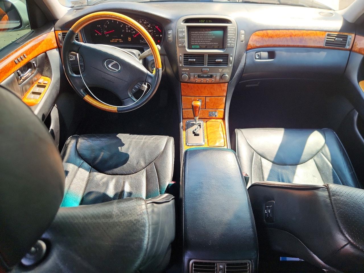 2003 Lexus Ls 430 Silver vin: JTHBN30F030100988
