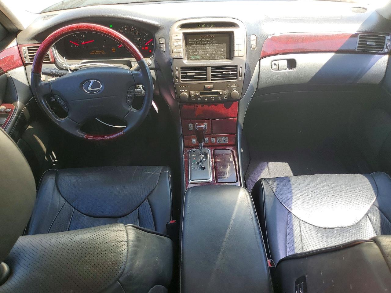 2003 Lexus Ls 430 Silver vin: JTHBN30F030107309