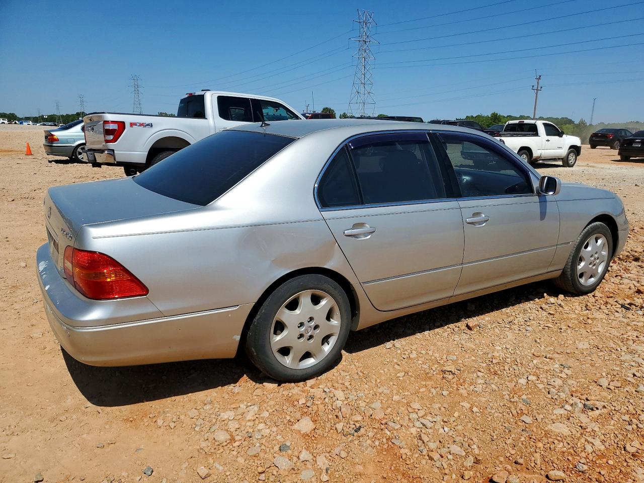 2003 Lexus Ls 430 Silver vin: JTHBN30F030107309
