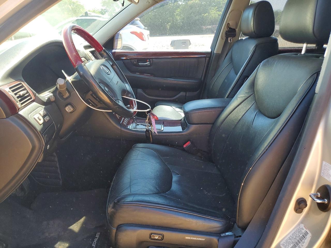 2003 Lexus Ls 430 Silver vin: JTHBN30F030107309