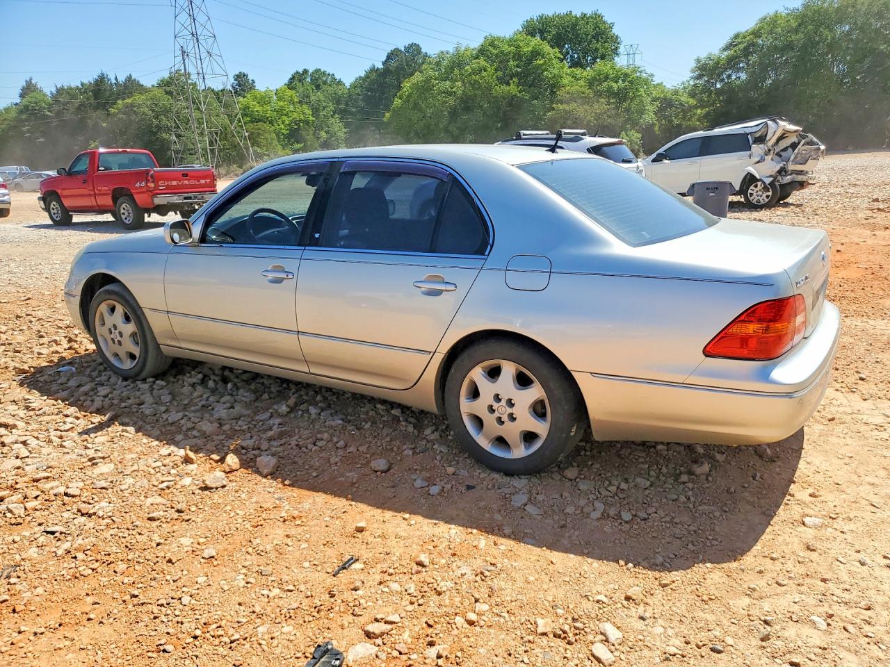 2003 Lexus Ls 430 Silver vin: JTHBN30F030107309