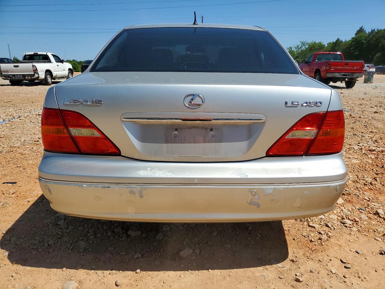 2003 Lexus Ls 430 Silver vin: JTHBN30F030107309