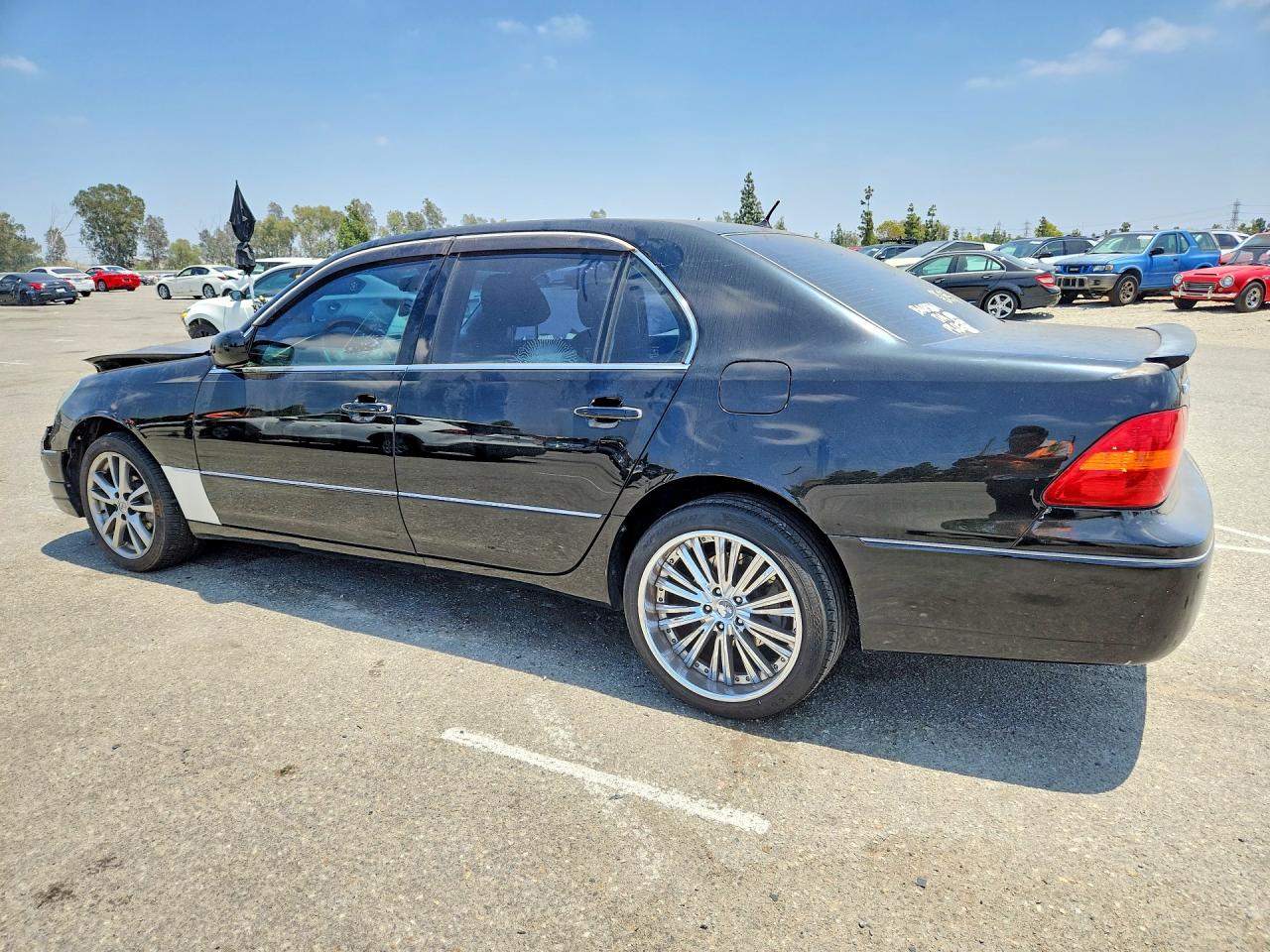2003 Lexus Ls 430 Black vin: JTHBN30F030112364