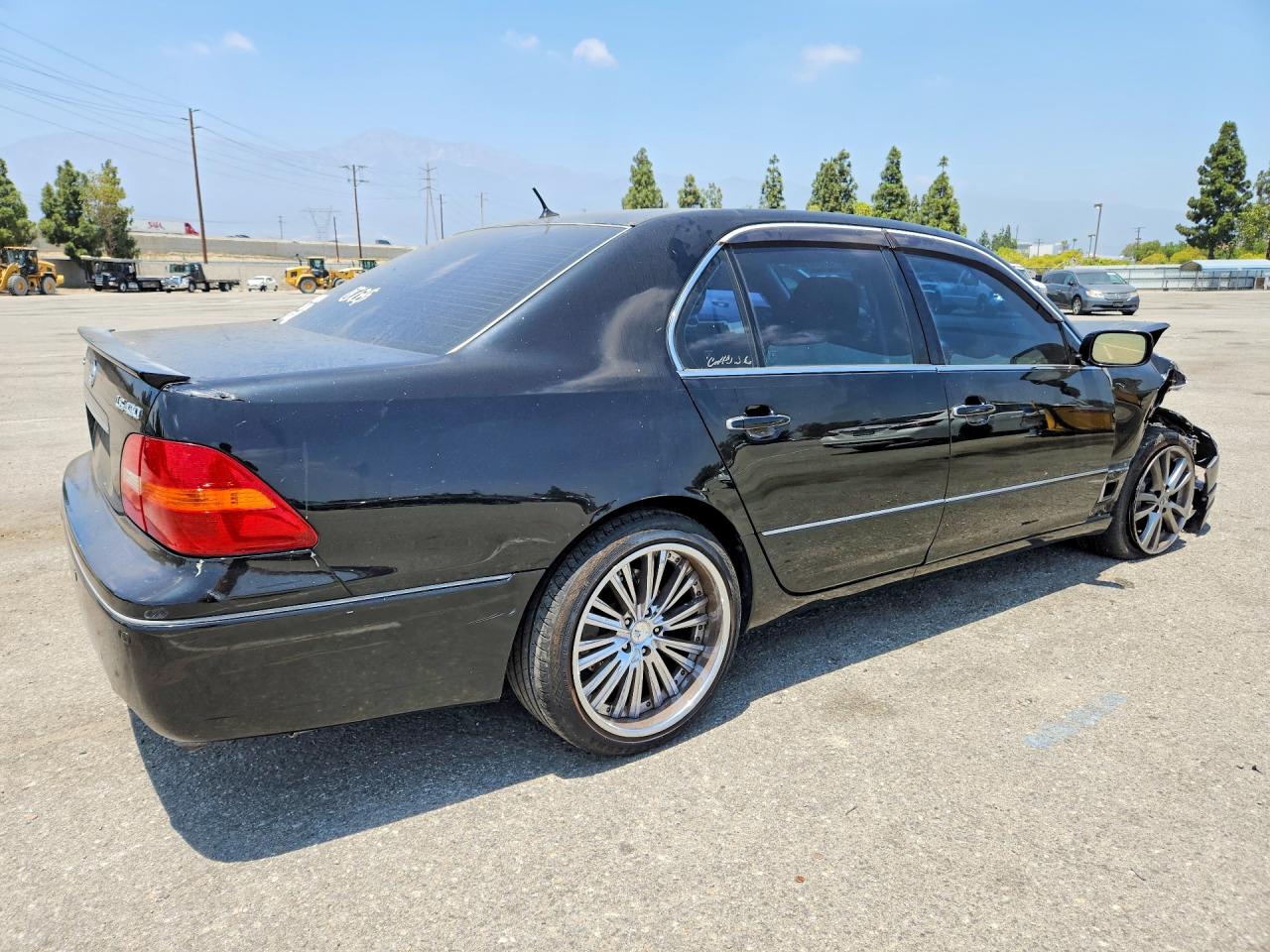 2003 Lexus Ls 430 Black vin: JTHBN30F030112364