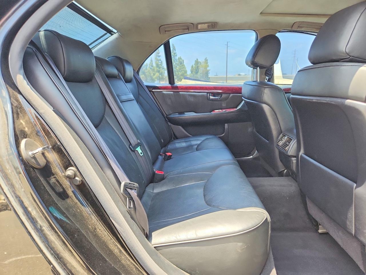 2003 Lexus Ls 430 Black vin: JTHBN30F030112364