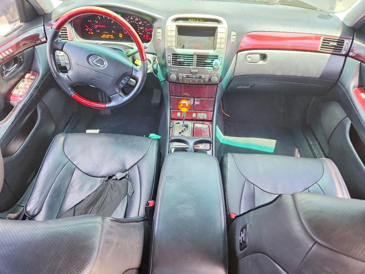 2003 Lexus Ls 430 Black vin: JTHBN30F030112364