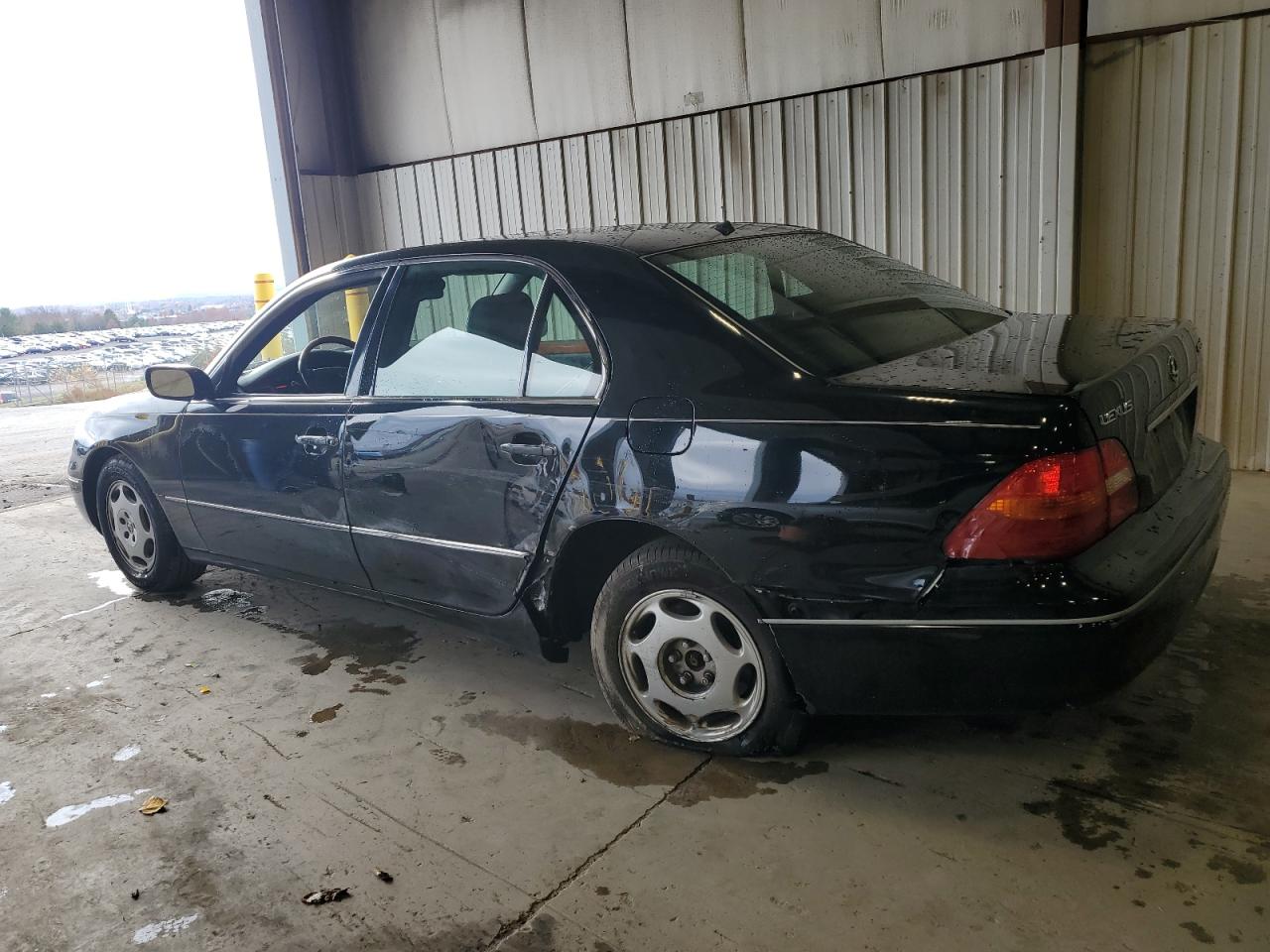2001 Lexus Ls 430 Base Black vin: JTHBN30F110008897