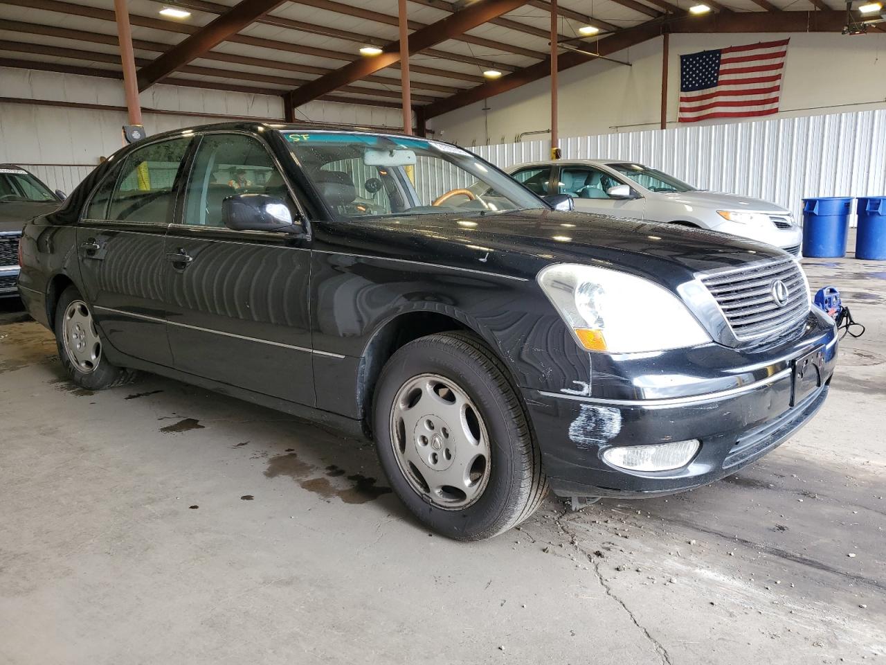 2001 Lexus Ls 430 Base Black vin: JTHBN30F110008897